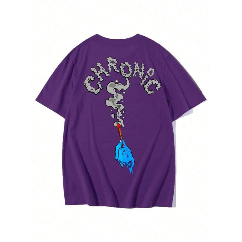 Camiseta Chronic Street Art – Fósforo Mão em Algodão Premium
