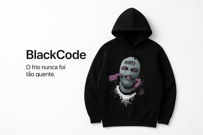 Blusa de moletom BlackCode - Edição Limitada