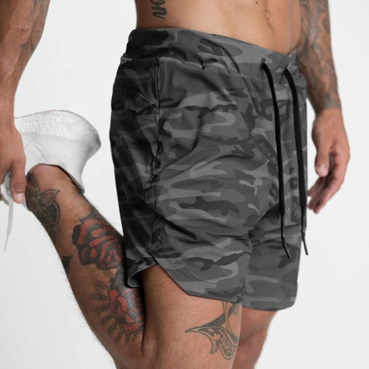 Short Esportivo Masculino de Academia = Setor Premium