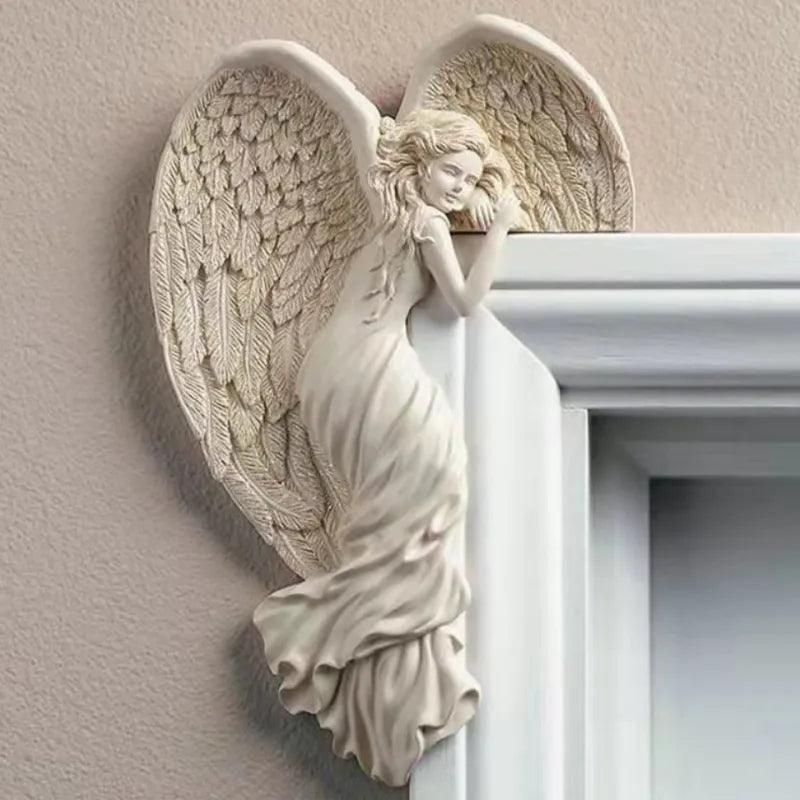 Estátua - Moldura Anjo Decorativa