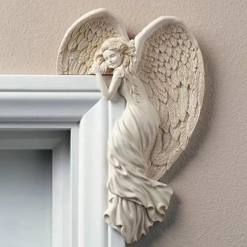 Estátua - Moldura Anjo Decorativa