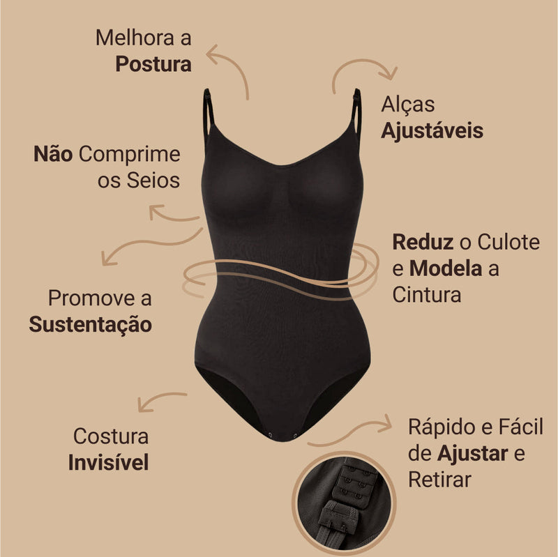 Body Modelador - Up Shaper - Compre 1 Leve 2