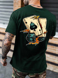 Camiseta Manfinity _  Carta Masculina _  Camisa 100% Algodão