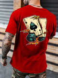Camiseta Manfinity _  Carta Masculina _  Camisa 100% Algodão