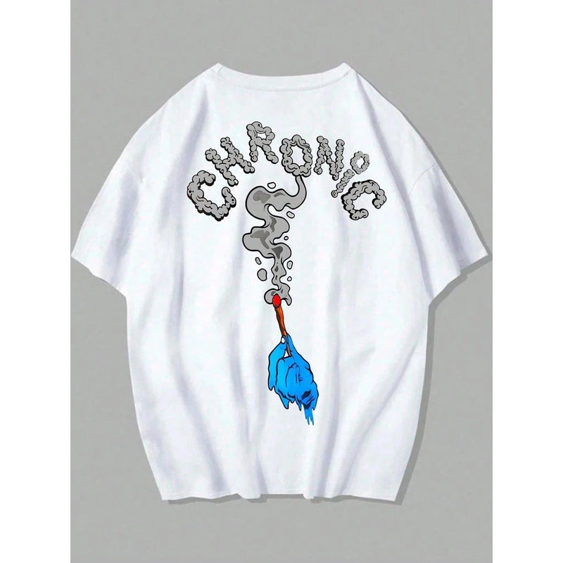 Camiseta Chronic Street Art – Fósforo Mão em Algodão Premium