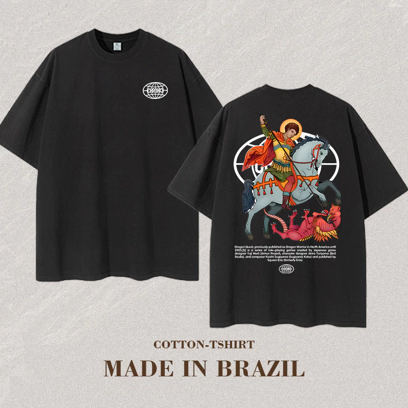 Camiseta Chronic Street Art – Fósforo Mão em Algodão Premium