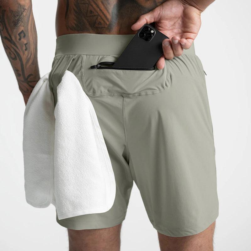 Short Esportivo Masculino de Academia = Setor Premium